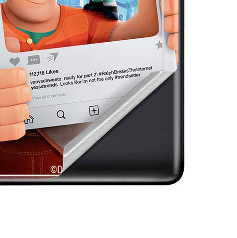 Disney Wreck-it Ralph and Vanellope Instagram Pose Google Pixel 6 Pro Skin